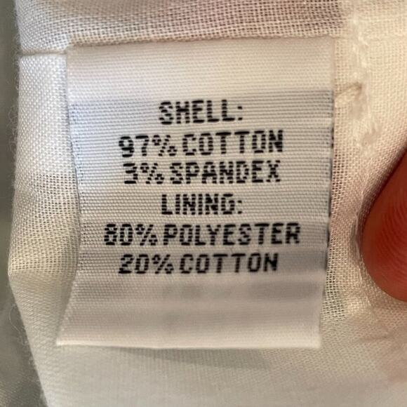 Talbots Cotton Blue Green Tropical Floral Sleeveless Halter Summer Dress, Sz 12 - Picture 10 of 13